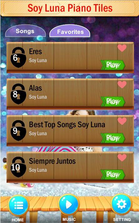 New SOY LUNA Piano Tiles Game