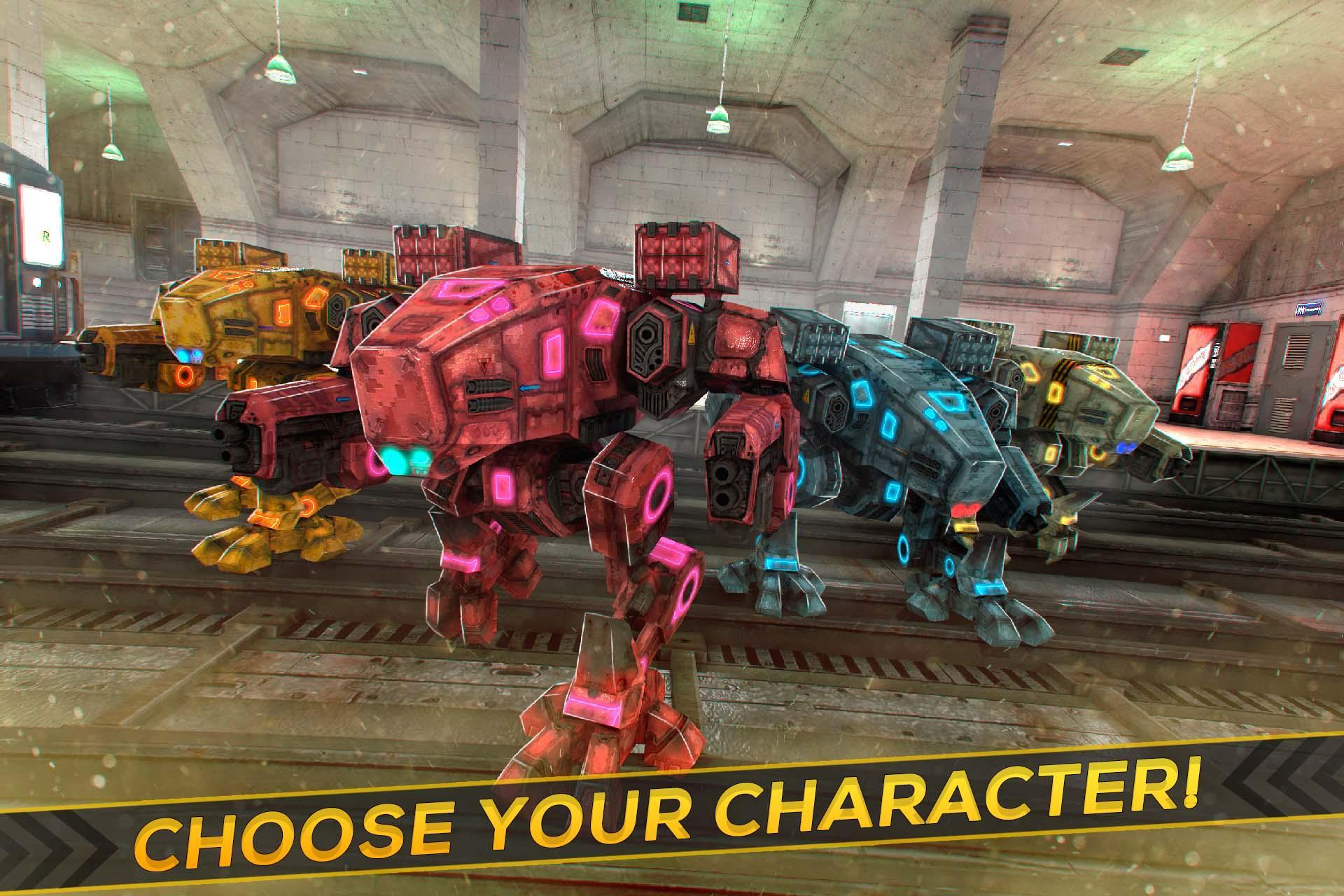 Subway Robots - Steel Racing