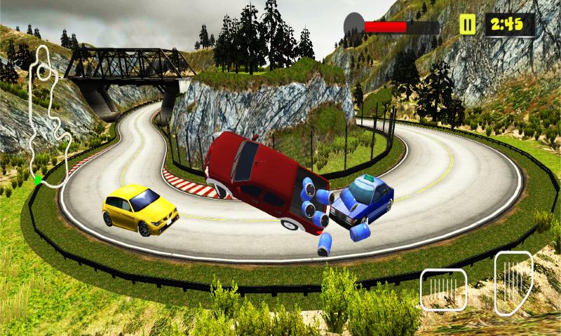 Hill Climb Cargo Truck Driver