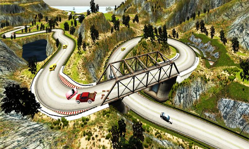 Hill Climb Cargo Truck Driver