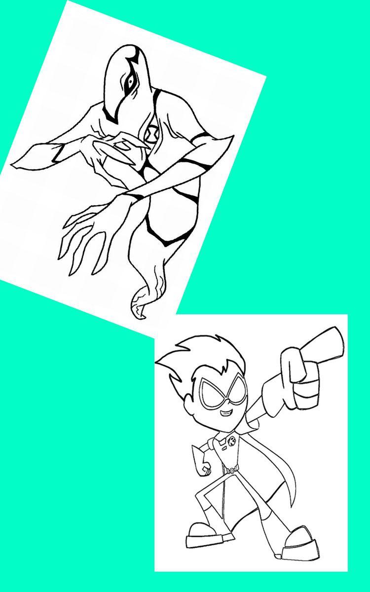 Free Cartoon Coloring