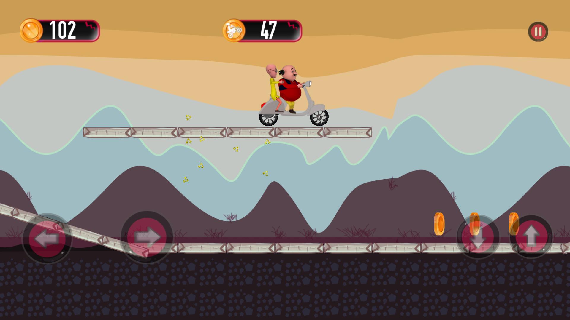 Motu patlu motobike game