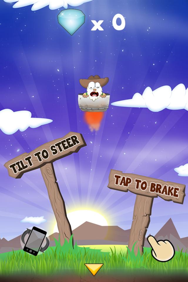 Falling Miner