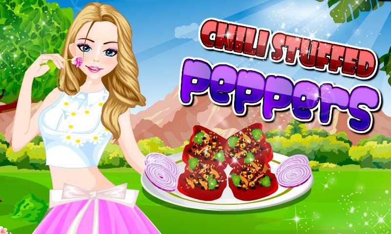 Chili Stuffed Peppers