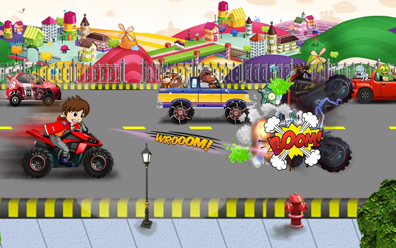 Super 3 Hero Road Racing