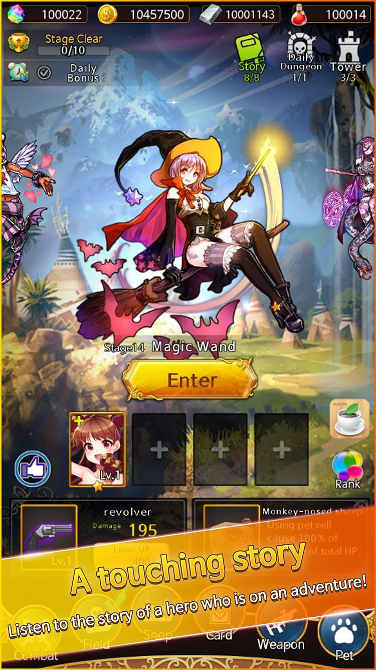 Raising Heroes (Clicker RPG)