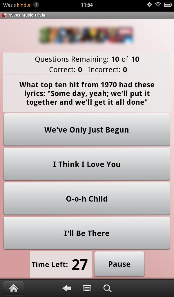 1970s Music Trivia